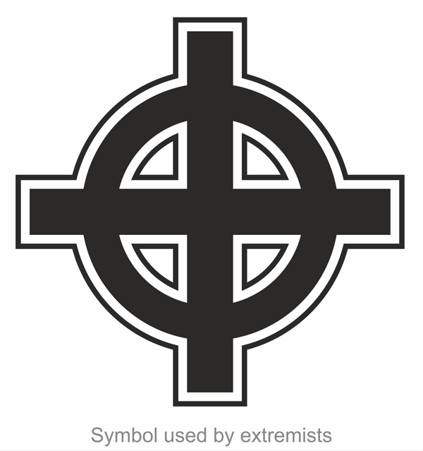 Celtic cross - Symbol used by extremists