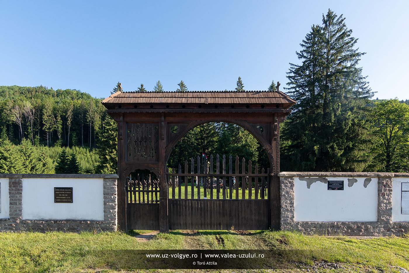 Military cemetery in Valea Uzului - 30 June 2023 | © Toró Attila